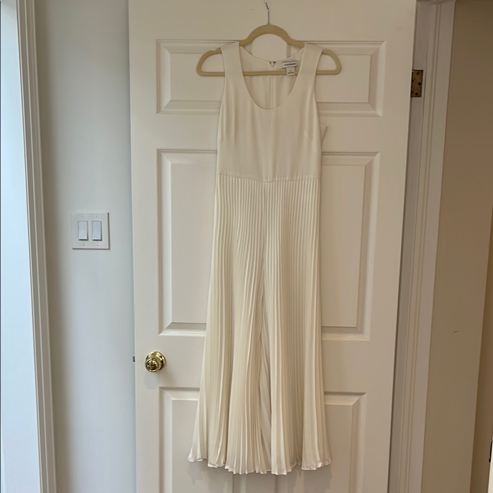 SOLD - Club Monaco Cream Jumpsuit